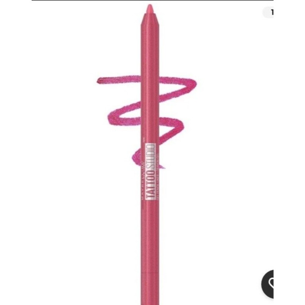Maybelline Tattoo Studio Waterproof Liner  Gel Pencil Punchy Pink NEW